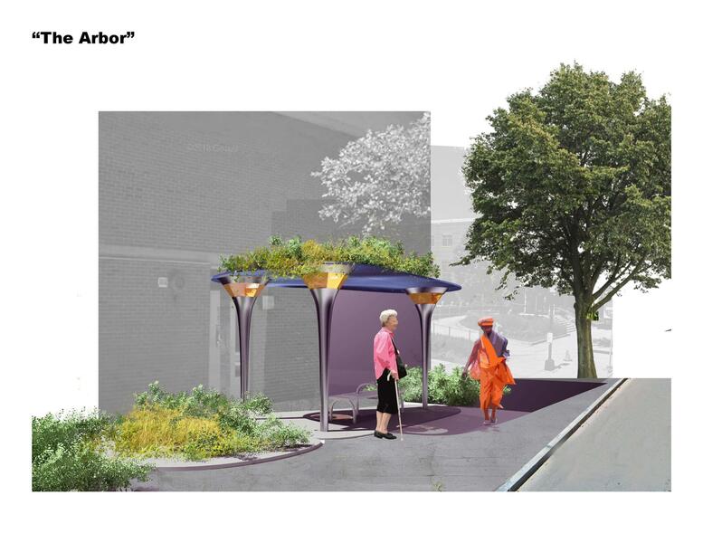 "The Arbor" bus shelter proposal